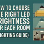 How to Choose the Right LED Brightness for Each Room (Lighting Guide)