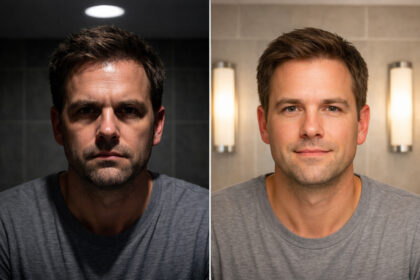 Bathroom Wall Lighting Ideas with soft, even illumination that avoids shadows and glare