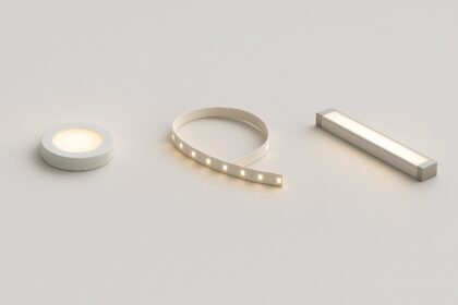 puck vs strip vs linear under cabinet lighting comparison