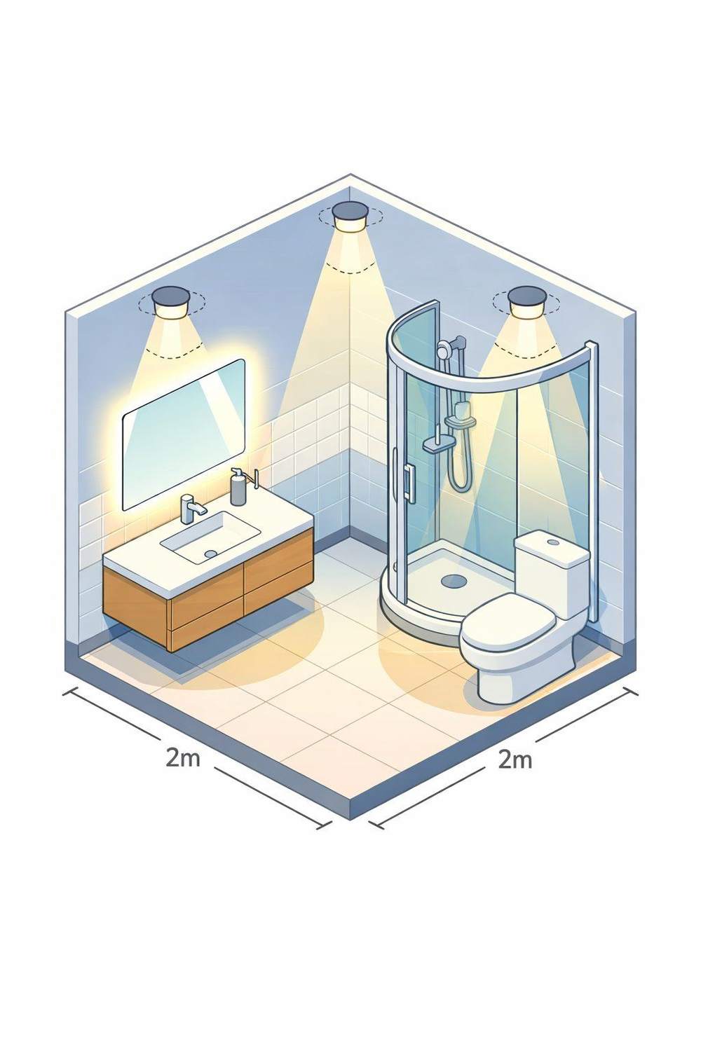 Small Bathroom Lighting Secrets: Make Tiny Spaces Feel Big